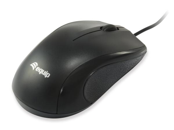 Equip Keyboard+Mouse USB Kabelgebundenes Kombi Set schwarz deutsch